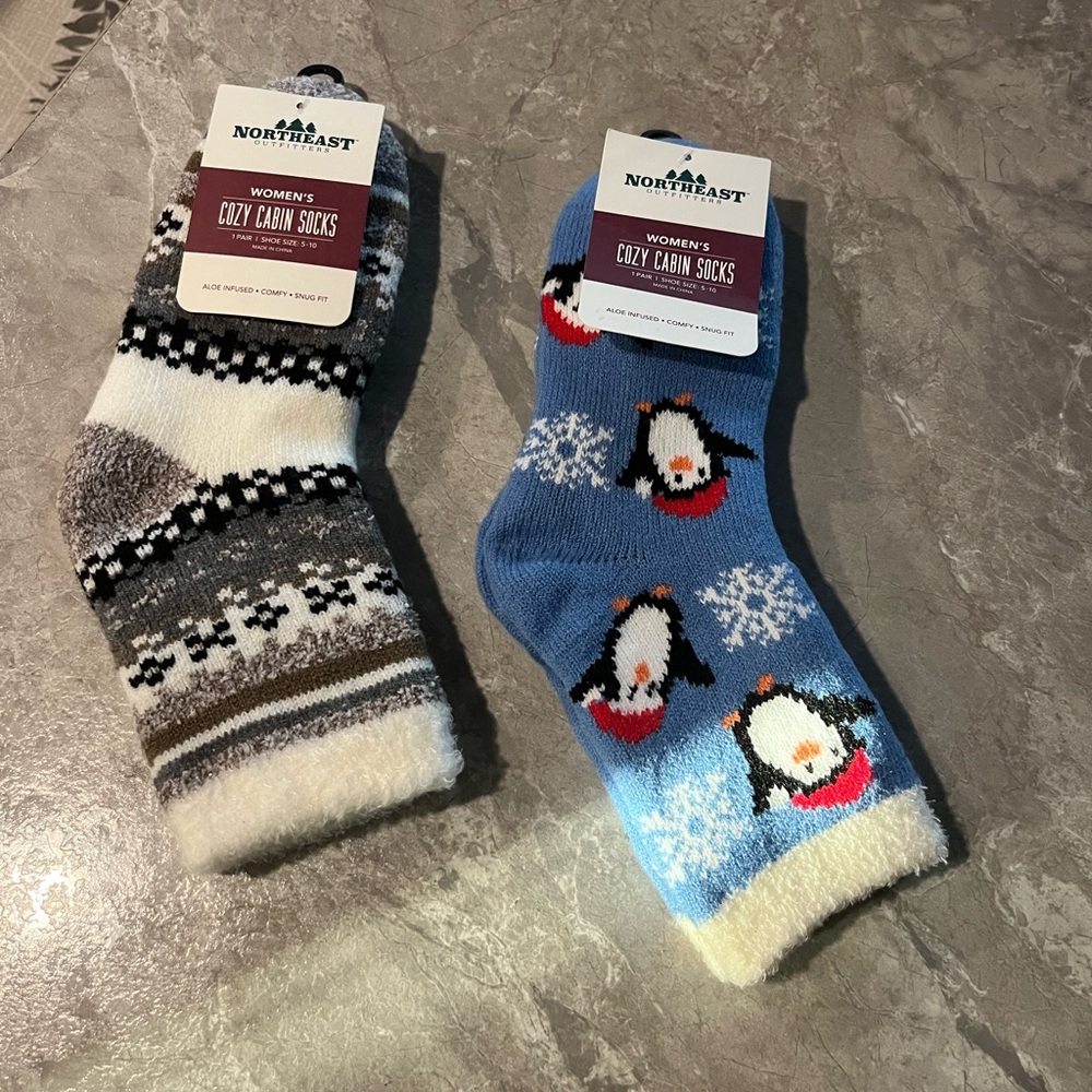 Northeast Outfitters Cozy Cabin Socks Set(2)